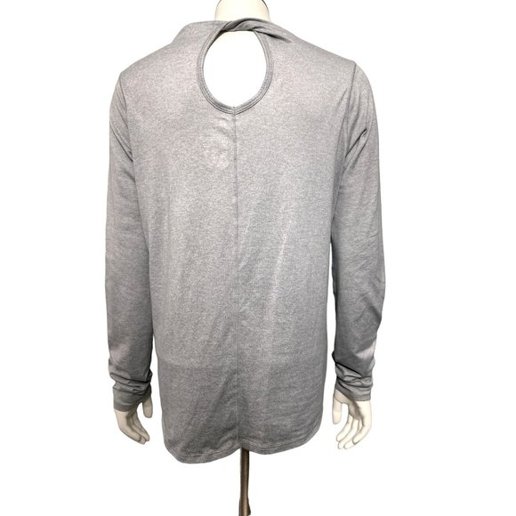 All in Motion Gray Active Long Sleeve Top 95% Recycled Polyester Size XL - Picture 4 of 8